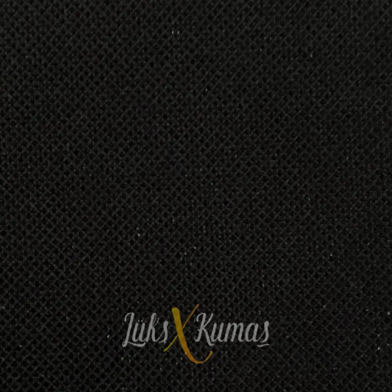 Siyah Polyester Çantalık Kumaş