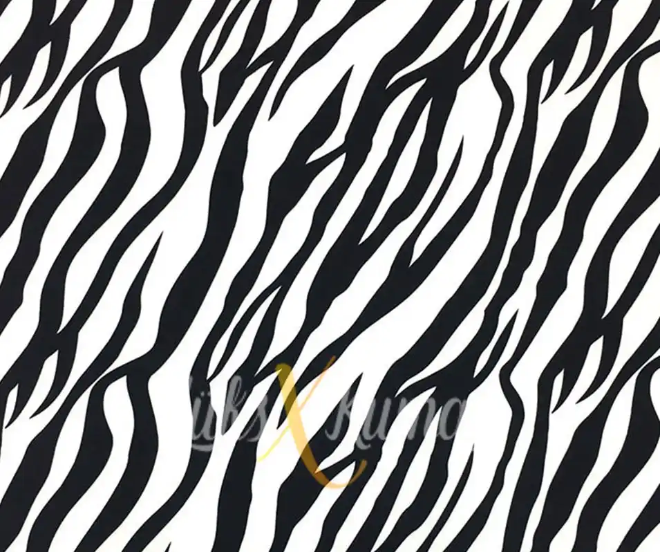 Zebra Desenli Kumaş