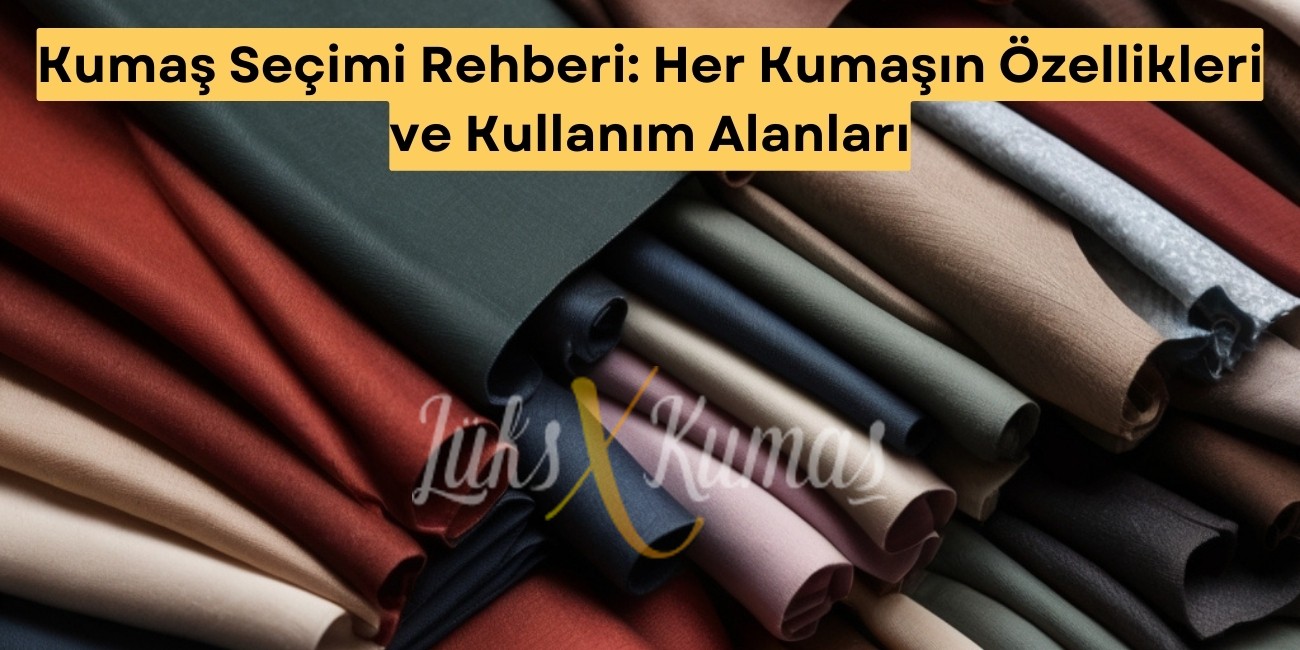 ﻿﻿Kumaş Seçimi Rehberi: Her Kumaşın Özellikleri ve Kullanım Alanları