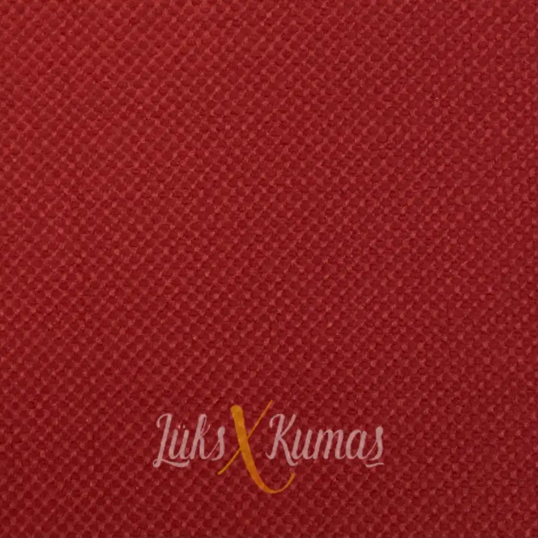 Kırmızı Polyester Çantalık Kumaş