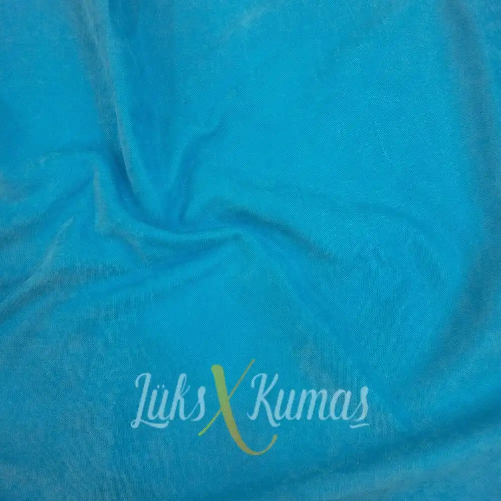 Turkuaz Düz Renk Döşemelik Kumaş