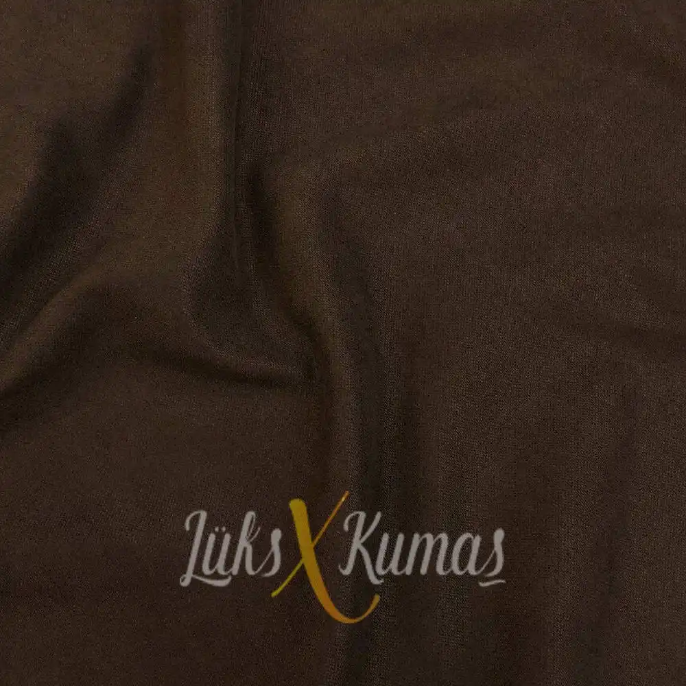 Koyu Kahverengi Düz Renk Döşemelik Kumaş